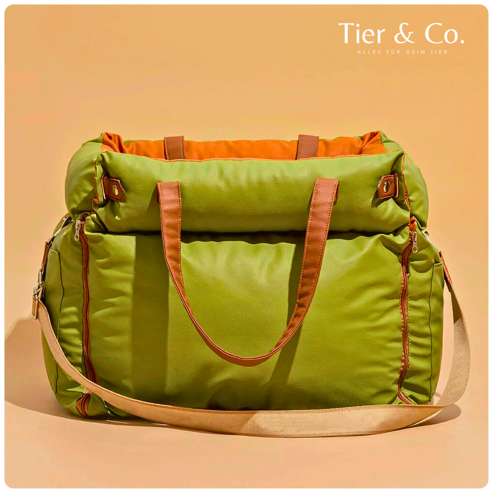 2-in-1 Autositz & Tragetasche für Hunde & Katzen – Sicher reisen & überall entspannt dabei