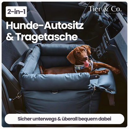 2-in-1 Autositz & Tragetasche für Hunde & Katzen – Sicher reisen & überall entspannt dabei
