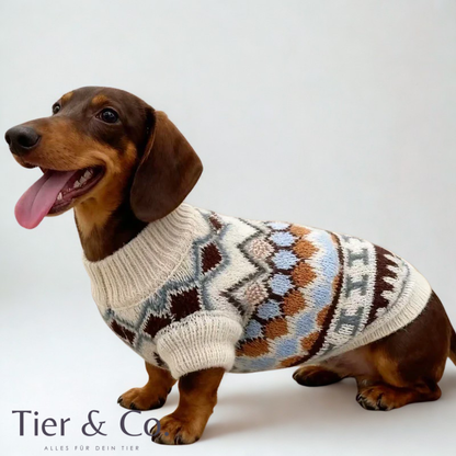 Bohemia Pullover - aus hochwertiger Baumwolle Handgestrickt