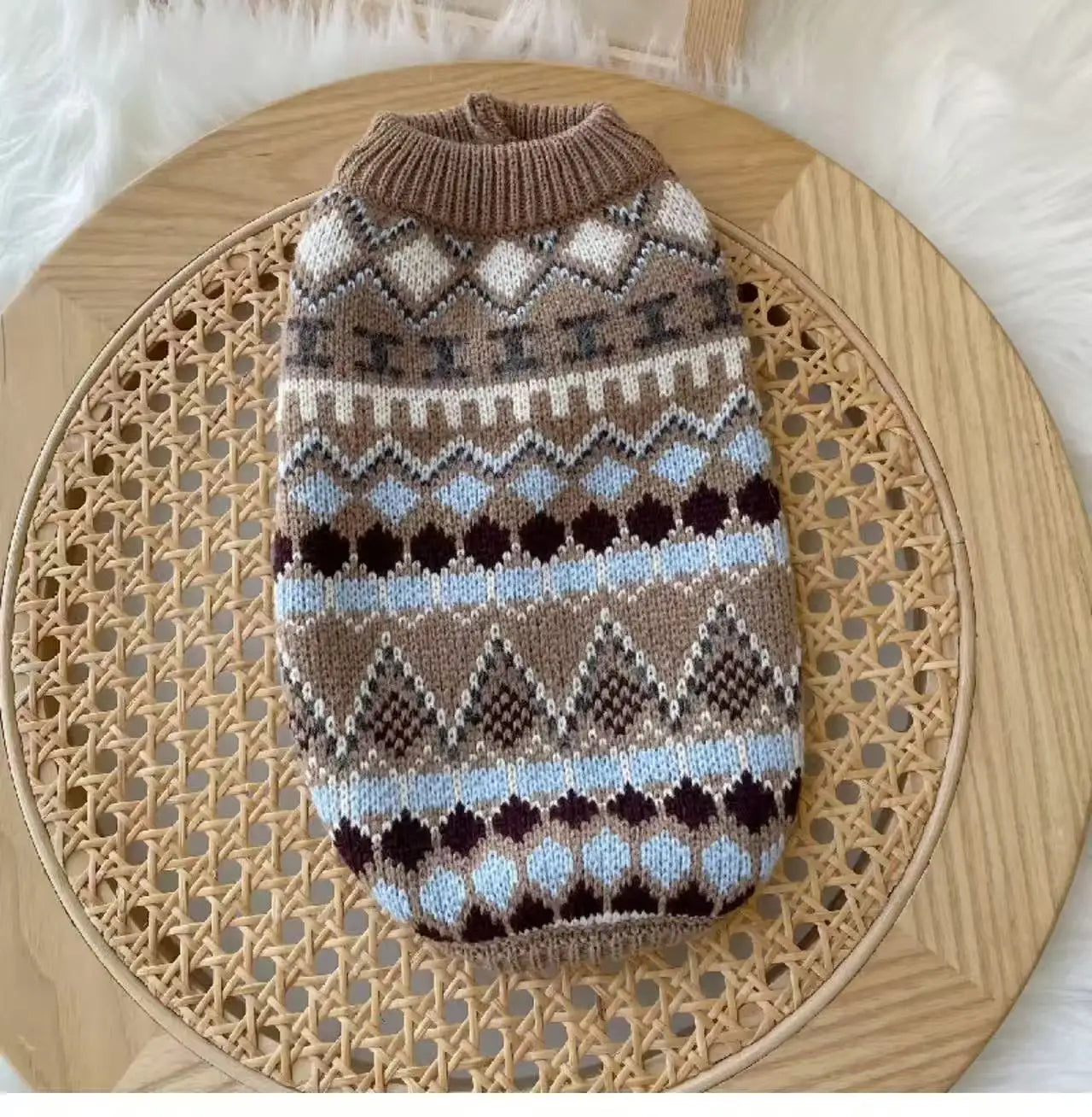 Bohemia Pullover - aus hochwertiger Baumwolle Handgestrickt