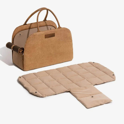 Premium Ledertasche für kleine- bis mittlere Hunde & Katzen - Flexibel unterwegs- auch als Autositz nutzbar