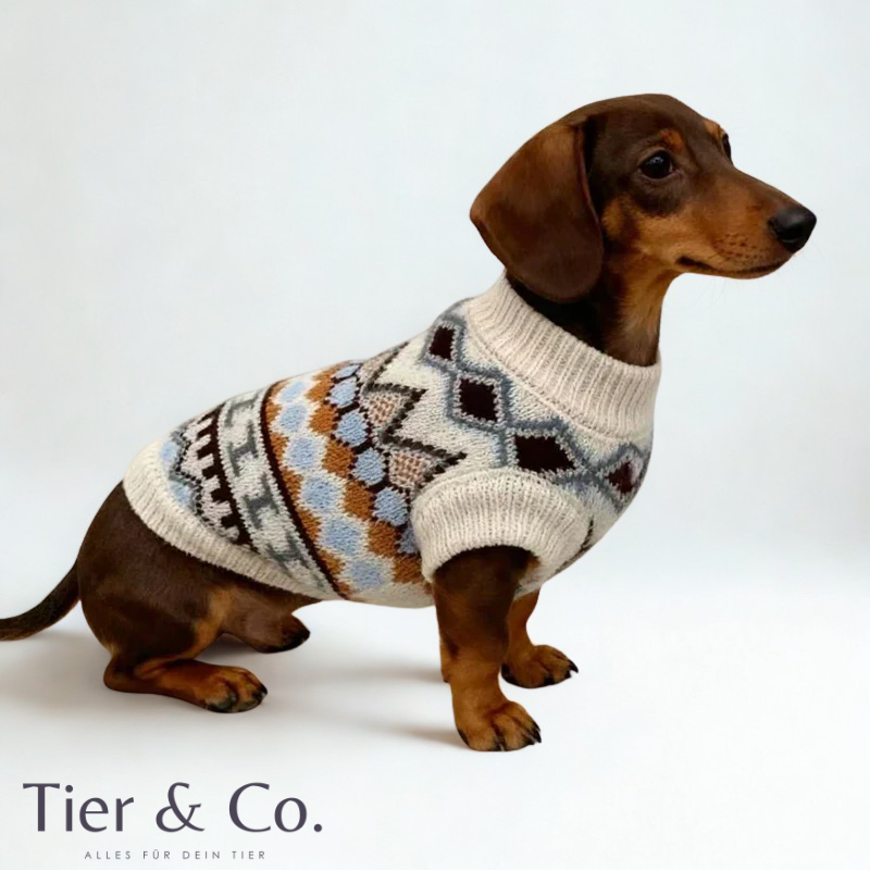 Bohemia Pullover - aus hochwertiger Baumwolle Handgestrickt