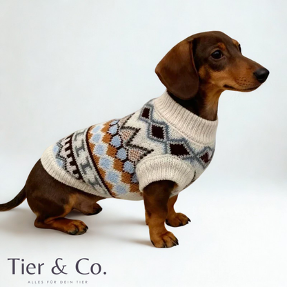 Bohemia Pullover - aus hochwertiger Baumwolle Handgestrickt