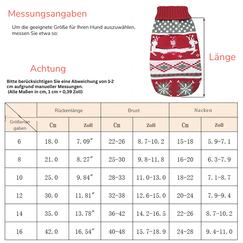 Winter Pullover - perfekt für die gemütliche Weihnachtszeit